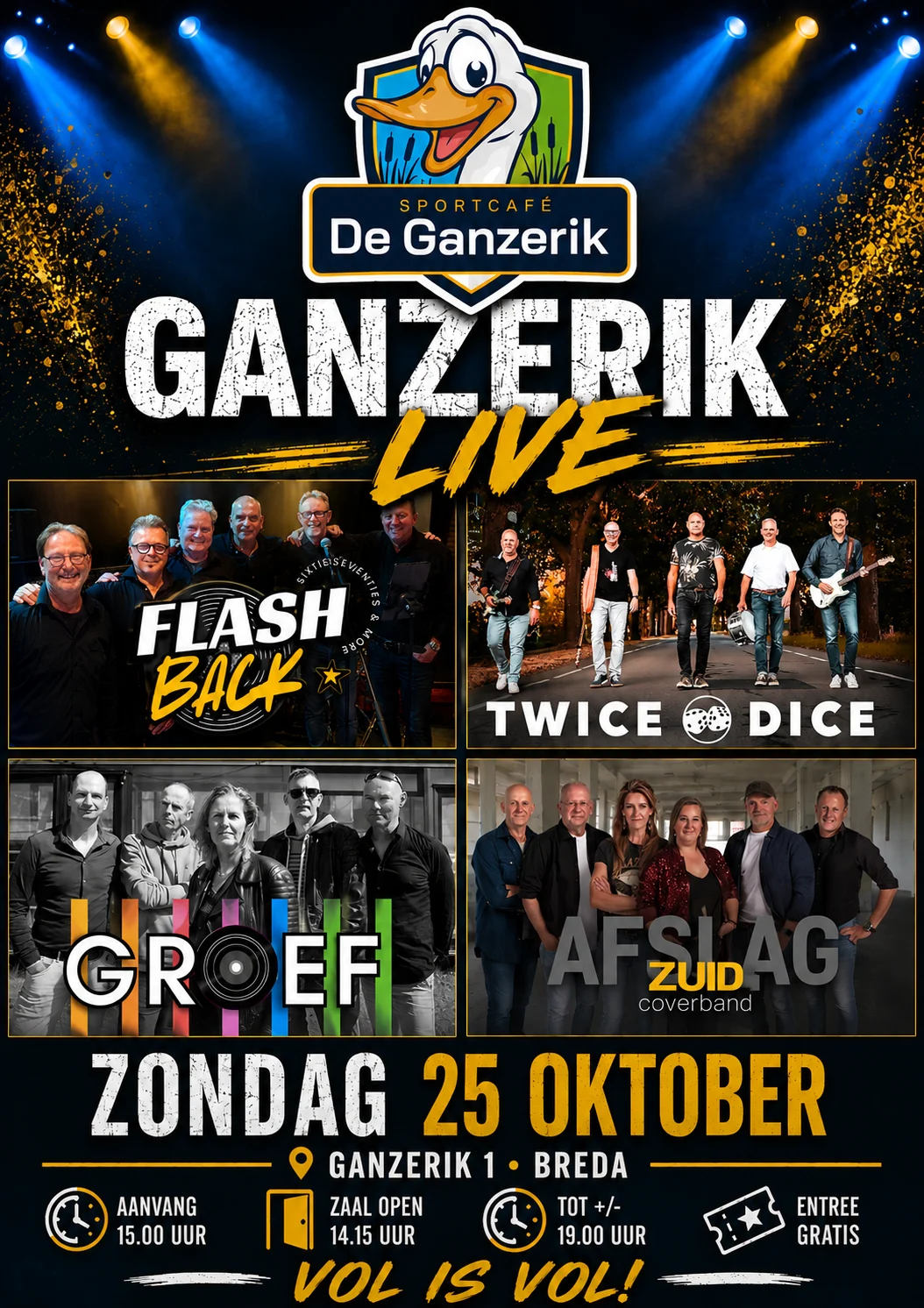 Poster Ganzerik Live